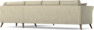 Eden - 3-sits soffa med divan - Beige