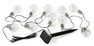 Glow - Uteljusslinga, solcell, L 1,9 m - Vit