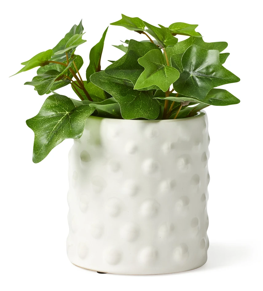 Murgröna - Konstväxt i kruka, H 20 Ø 20 cm - Grön