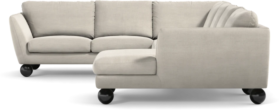 Madison Lux - Hörnsoffa med schäslong höger - Beige