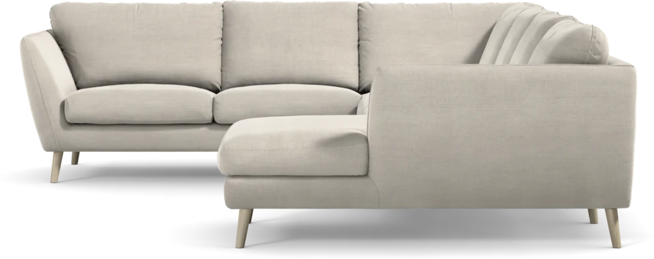 Madison Lux - Hörnsoffa med schäslong höger - Beige