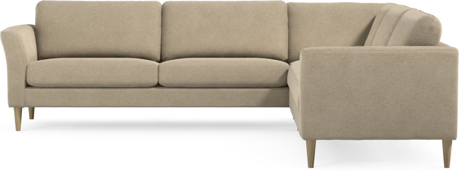 Bridge - Hörnsoffa, 3+3-sits - Beige