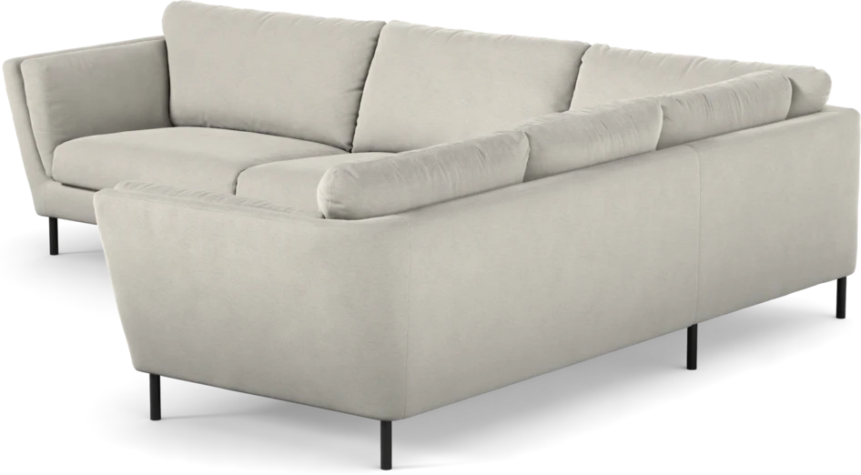 Madison Lux - Hörnsoffa 3+2-sits, hörn 1 - Vit