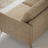 Madison Lux - 2-sits soffa med divan höger - Beige