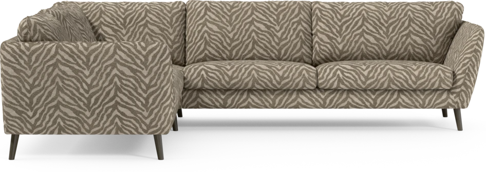Madison Lux - Hörnsoffa 2+3-sits, hörn 1 - Brun