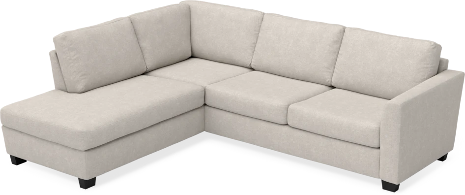 Friday - 2,5-sits soffa med divan vänster - Grå