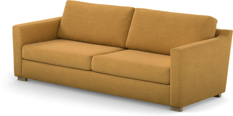Friday - 3-sits soffa - Gul