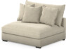 Rossi - 2-sits utan armstöd - Beige