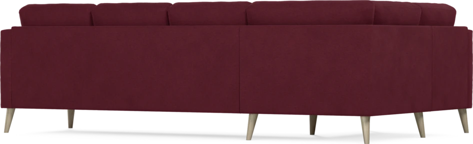 Eden - Hörnsoffa, 1+3-sits - Röd