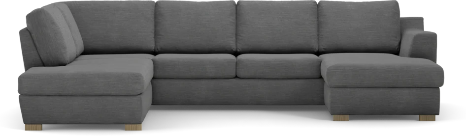 Friday - 3-sits soffa med divan vänster och schäslong höger - Grå