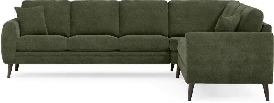 Eden - Hörnsoffa, 3+3-sits - Grön