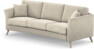 Eden - 3-sits svängd - Beige