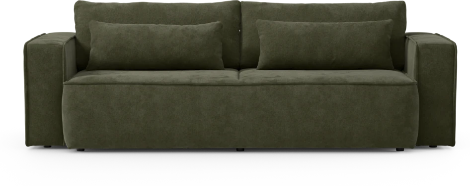 Ide - Bäddsoffa 3-sits - Grön
