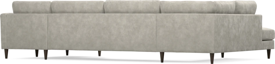 Bridge - 3-sits soffa med divan vänster och schäslong höger - Grå
