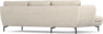 Madison Lux - 2-sits soffa med schäslong vänster - Beige