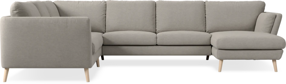 Madison Lux - Hörnsoffa med schäslong höger - Beige