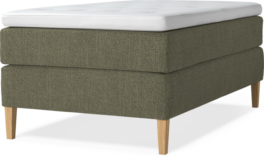 Delux Exclusive - Kontinentalsäng, enkelsäng 120 cm med bäddmadrass