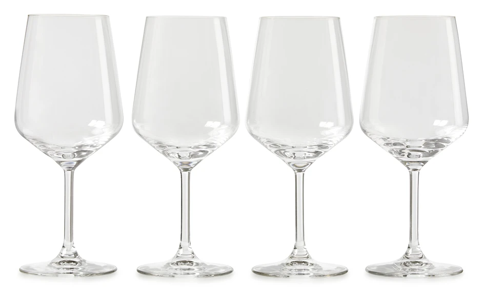 Style - Rödvinsglas, 4-pack H 23 Ø 9,6 cm, 63 cl - Vit