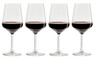 Style - Rödvinsglas, H 23 Ø 9,6 cm, 63 cl, 4-pack - Vit