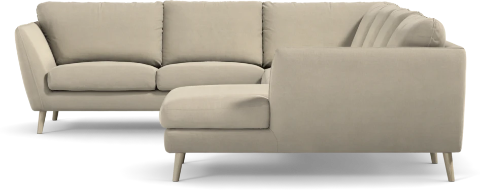 Madison Lux - Hörnsoffa med schäslong höger - Beige