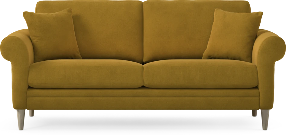 Eden - 2,5-sits soffa - Gul