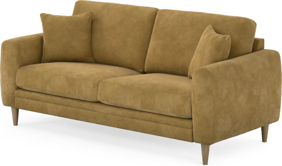Eden - 2,5-sits soffa - Gul