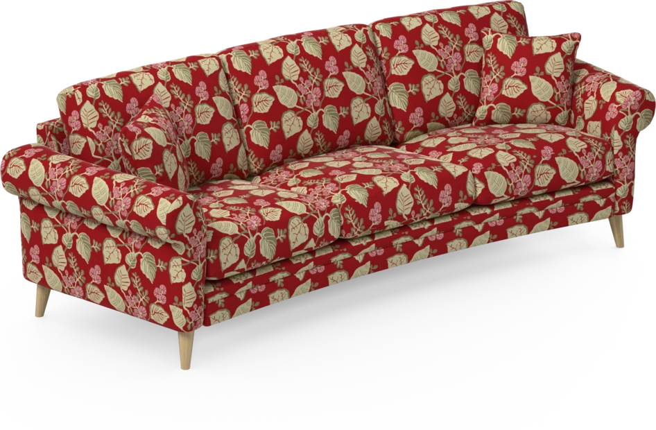 Eden - 3-sits soffa svängd - Flerfärgad