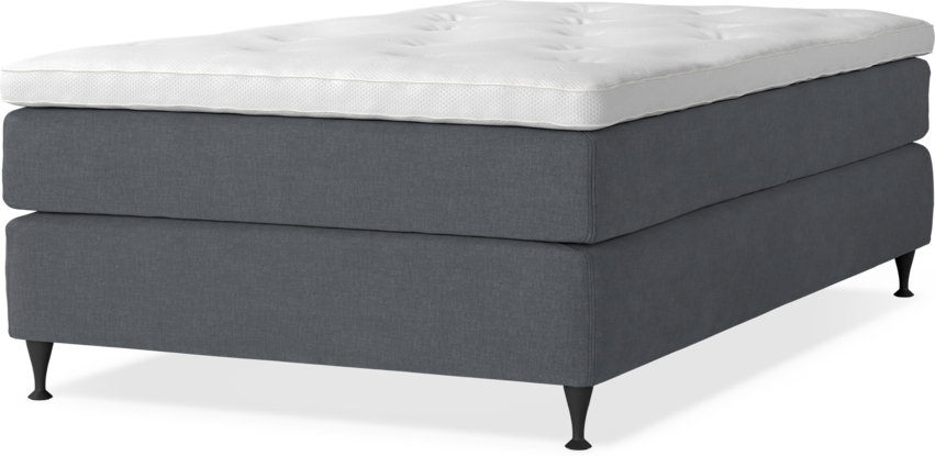 Delux Sense - Kontinentalsäng, enkelsäng 120 cm med bäddmadrass