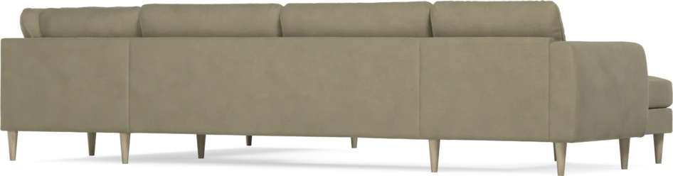 Bridge - Hörnsoffa, 3+2-sits med schäslong vänster - Beige