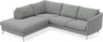 Madison - 2-sits soffa med divan vänster - Grå