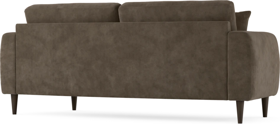 Eden - 2,5-sits soffa svängd - Brun