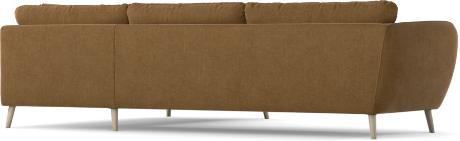 Madison Lux - 3-sits soffa med divan höger - Brun
