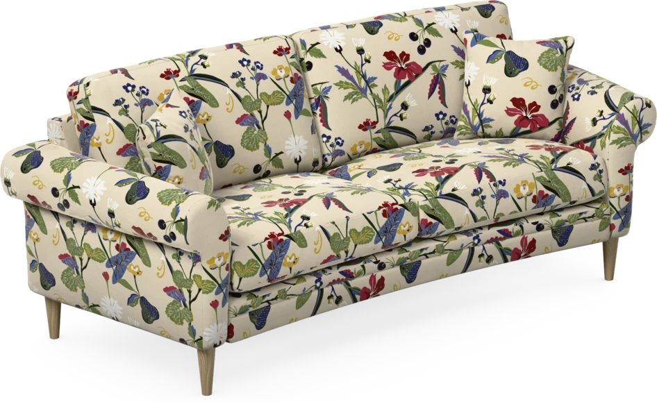 Eden - 2,5-sits soffa svängd - Flerfärgad