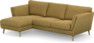 Madison Lux - 2-sits soffa med schäslong vänster - Gul