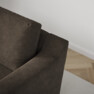 Friday - 2,5-sits soffa med divan vänster - Brun