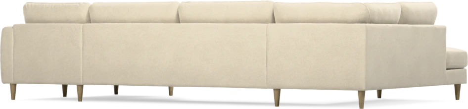 Bridge - 3-sits soffa med divan vänster och schäslong höger - Beige