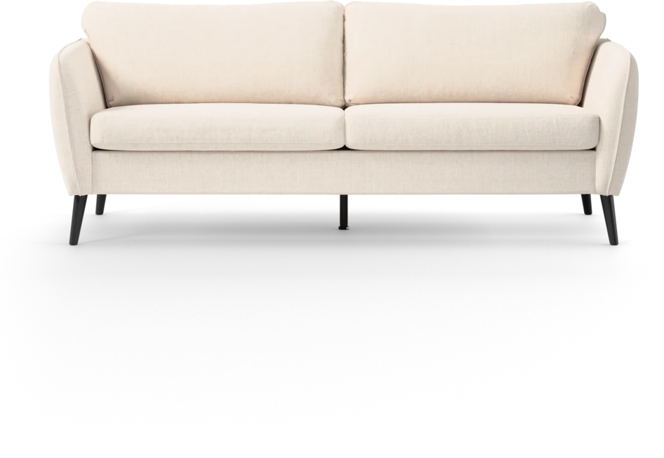 County - 2,5-sits soffa - Vit