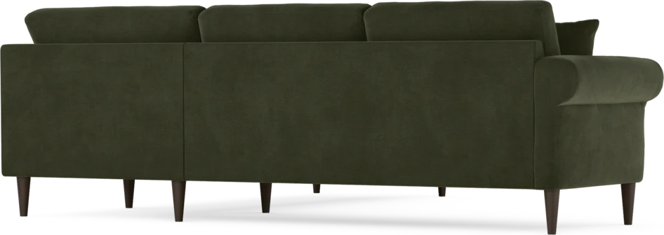 Eden - Hörnsoffa, 2,5+2,5-sits - Grön