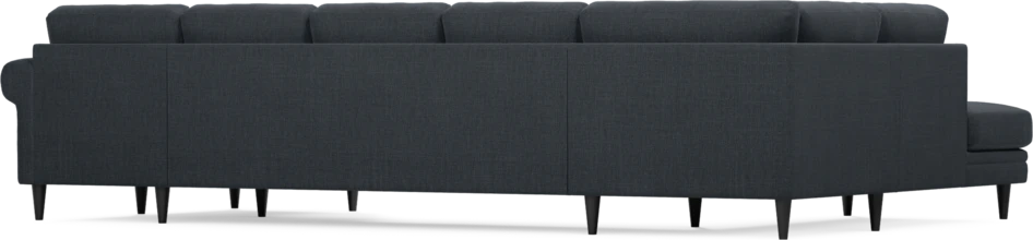 Eden - 3-sits soffa med divan vänster och schäslong höger - Blå
