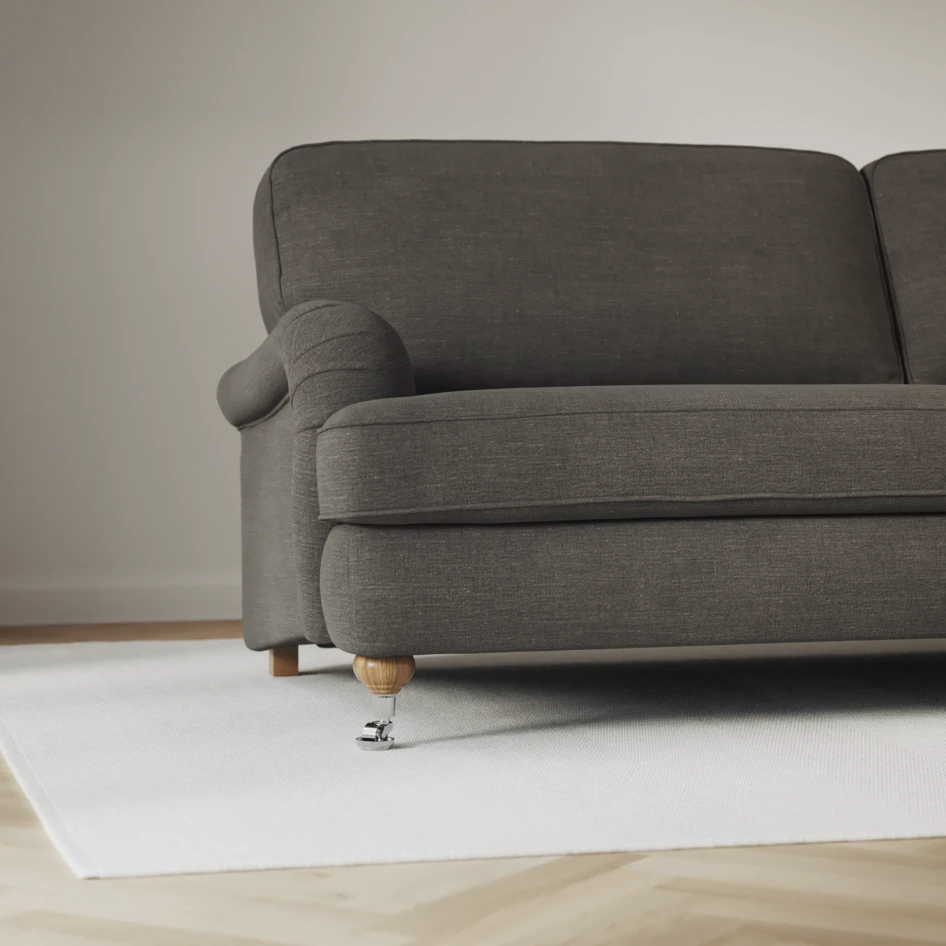 Oxford - 3-sits soffa svängd - Grå