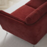 Madison Lux - 2-sits soffa med schäslong vänster - Rosa