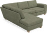 Friday - 2,5-sits soffa med divan vänster - Vit