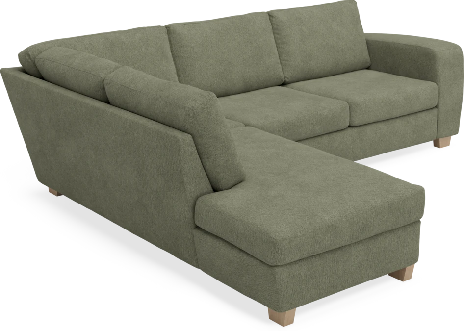 Friday - 2,5-sits soffa med divan vänster - Vit