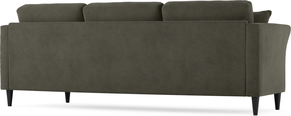 Eden - 3-sits soffa svängd - Grå