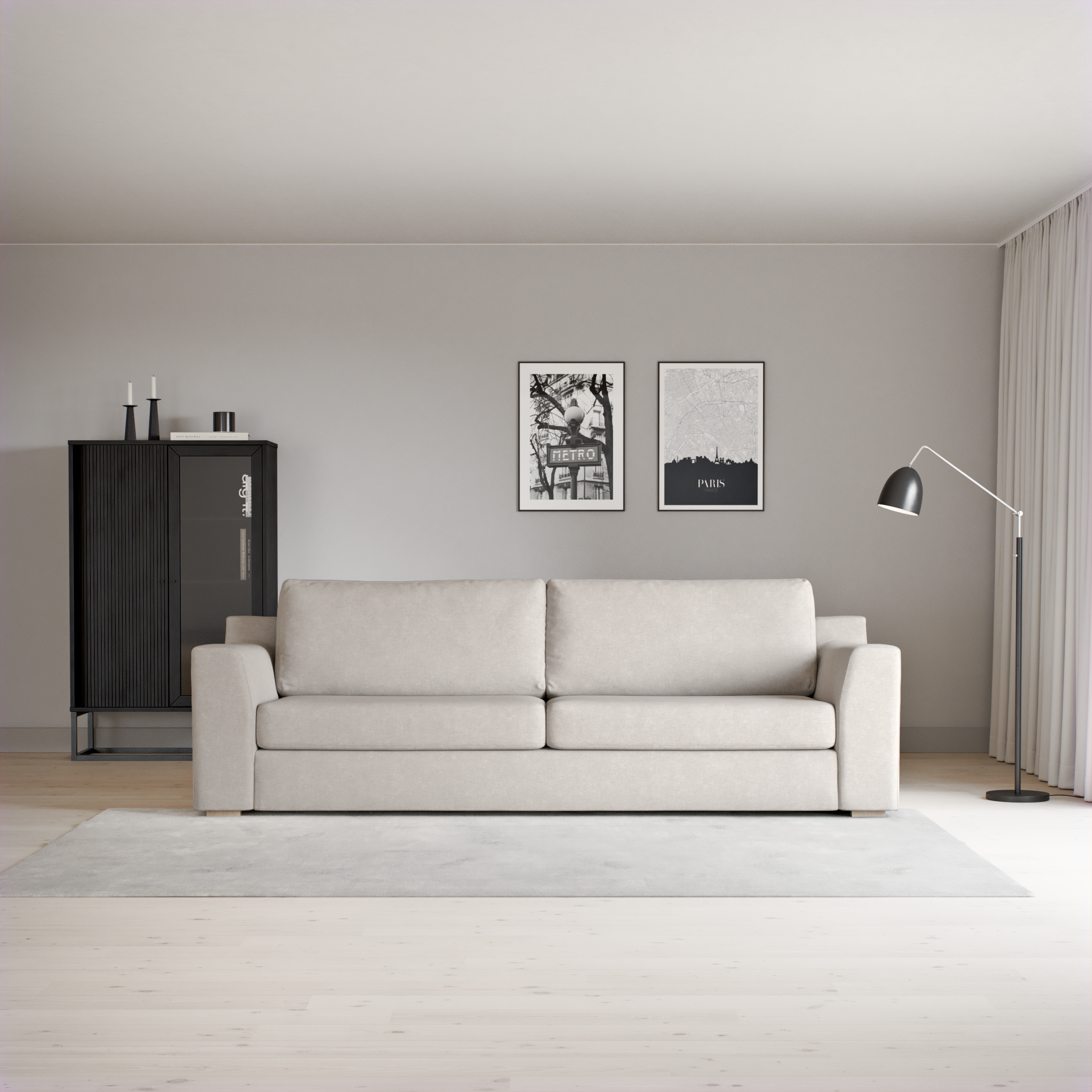 Friday - 3-sits soffa - inspiration