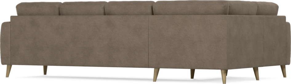 Eden - Hörnsoffa, 1+3-sits - Brun