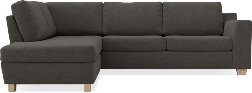 Friday - 2,5-sits soffa med divan vänster - Grå
