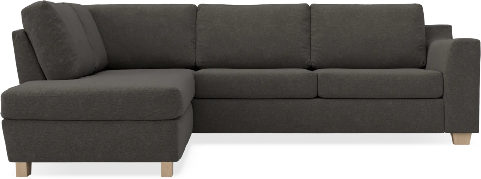Friday - 2,5-sits soffa med divan vänster - Grå
