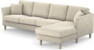 Eden - 3-sits soffa med schäslong - Beige