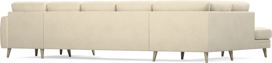 Eden - 3-sits soffa med divan vänster och schäslong höger - Beige